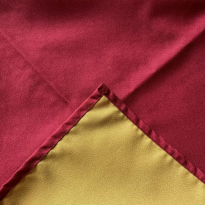 Furoshiki Fabric Gift Wrap - Red/Yellow - Double Sided Solid