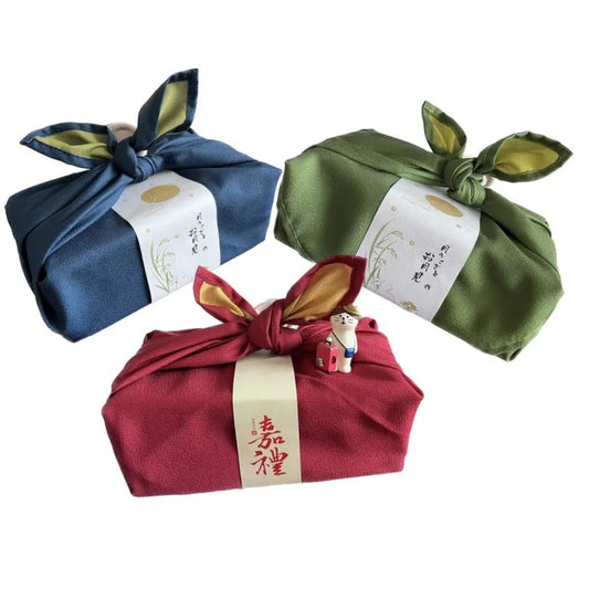 Furoshiki Fabric Gift Wrap - Double Sided Solid